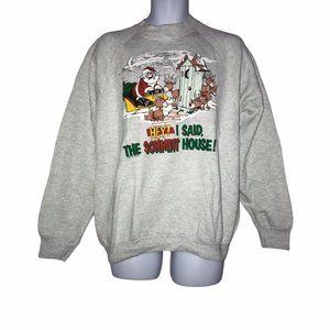 The Wild Side Vintage Christmas Sweatshirt XL